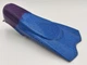 Ласты для плавания детские Zoggs Eco Short Blade Rubber тренировочные короткие силиконовые 30-32 Синий (465220.BLPU.11-1) - изображение 5