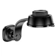 Автотримач для телефона з БЗП HOCO HW31 Crown magnetic wireless charging car holder(center console) Black Metal Gray (6942007646932) - зображення 7