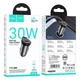 Автомобільний зарядний пристрій HOCO NZ16 Rigorous single port PD30W car charger Metal Grey - зображення 2