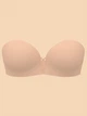 Бюстгальтер Victoria’s Secret Bombshell Add-2-Cups Push Up Strapless Bra Бежевий 34C - изображение 3