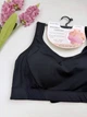 Спортивный топ с застёжкой на крючках 5967, XXL (BC 85-90), Чёрный - изображение 2