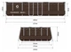 Басейн каркасний, прямокутний Avenli 427x275x100 см. (Brown) 16в1 (2820) (LEO_2820) - изображение 3