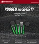 Накопичувач Transcend 128GB USB 3.1 Type-A JetFlash 810 Rugged - зображення 2