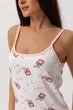Нічна сорочка жіноча бавовняна великого розміру BARWA garments 0048 XL Молочна (2110000484125) - изображение 4