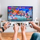 Набор видеоигр с контроллерами HOCO GA31 Collection game box+two wireless gamepads set, 2.4G, HDTV, white - изображение 8