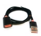 Кабель-удлинитель USB 2.0 (USB-A папа — USB-A мама) 1.0 м с поддержкой быстрой зарядки Quick Charge 3.0 / 18W, в нейлоновой оплетке. - изображение 2
