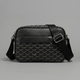 Сумка Goyard через плечо, мужской спортивный мессенджер, барсетка Гаярд, черная летняя Гоярд - изображение 1