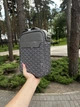 Сумка Goyard через плечо, мужской спортивный мессенджер, барсетка Гаярд, серая летняя Гоярд - изображение 3