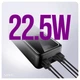 УМБ MAKE 30000 mAh 22.5W Built-in Cable PD/QC 3.0/QC 4.0+ Black (MPB-304BK) - изображение 4