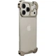 Алюмінієвий чохол Айфон 17 Pro Max Minimalist Metal Bumper для iPhone 17 про макс Titanium Gray - зображення 1