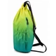Рюкзак-мешок Vayro VR 030 XL 24 л 48х34х15 см желтый спортивный водоотталкивающий с боковыми карманами для фитнеса путешествий и города - изображение 4