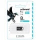 USB флеш-накопичувач Wibrand 8ГБ (серія Hawk) (колір чорний) - изображение 2