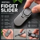 Антистрес іграшка Fidget Slider Metal, металевий магнітний слайдер для пальців, кишенькова EDC іграшка для зняття стресу та концентрації (138119583) - зображення 1