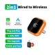 Адаптер беспроводной 2в1 для Apple Carplay/Android Auto USB/WIFI/5GHz Bluetooth 5.0 (C004OR) Orange - изображение 2
