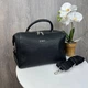 Качественная женская сумка стиль Зара брендовая классическая сумка Zara черная большая (310350) - изображение 1