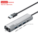 Адаптер Lenovo USB-Ethernet, расширительная док-станция RJ45, гигабитный сетевой кабель, USB-разветвитель, удлинительный кабель для ноутбука, расширительная док-станция BY02-RA Gigabit - изображение 9