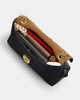 Сумка жіноча Coach Chelsea Shoulder Bag 30 With Chain CDS61 чорна/натуральна шкіра - изображение 4