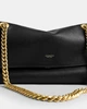Сумка жіноча Coach Chelsea Shoulder Bag 30 With Chain CDS61 чорна/натуральна шкіра - изображение 7