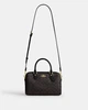 Сумка жіноча Coach Rowan Satchel Bag In Signature Canvas CV961 коричнева - изображение 5