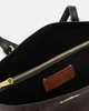 Сумка жіноча Coach Mollie Tote bag 25 in Signature Canvas коричнева - изображение 4