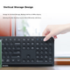 Клавиатура беспроводная Philips SPK6407 Bluetooth - изображение 4