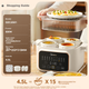 Мультиварка-пароварка Midea MD-DZC2501, 4.5 л, с водяной баней - изображение 4