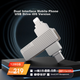 Флеш-накопичувач Lenovo Ecosystem Brand Yinen 128 ГБ Type-C Lightning Dual Interface USB 3.2 для Apple iPhone F520, резервне копіювання однією клавішею, універсальний USB-накопичувач Android Apple - зображення 4