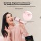 Микрофон-колонка Soaiy MC8 Duet Bluetooth для караоке, розовая - изображение 5