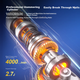 Перфоратор Dongcheng 1050W DZC1050-26, ударний дриль, електричний дриль для бетону, із вбудованою запобіжною муфтою, промислового класу - изображение 8