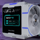 VALKYRIE DX140 VALKYRIE AMD Optimized Edition VK — воздушный кулер для процессора, 8 полностью припаянных тепловых трубок, медное основание, большой экран 4,3 дюйма, совместим с LGA1851 и AM5. - изображение 8