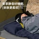 Автоматический надувной матрас для кемпинга BeiJiLang, сверхлегкий портативный спальный коврик с ножным насосом и подушкой. - изображение 6