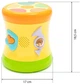Bębenek Baby Mix dwustronny Żółty (53211) - obraz 5
