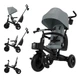 Трехколесный велосипед Kinderkraft Aveo 2 Plus Grey (KRAVEO02GRY0000) - изображение 1
