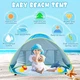 Дитячий пляжний намет з басейном для пляжу Monobeach, Сонцезахисний тент для немовлят - зображення 3