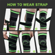 Наколенник бандаж размер M KNEE SUPPORT эластичный - изображение 4