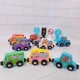 Деревянная игрушка магнитные машинки WToys - изображение 4