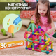 Магнітний конструктор 26 паличок 10 кульок SKY Magnetic Sticks - зображення 1