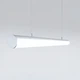 Линейный светодиодный цилиндрический светильник X-LED 25 Вт серый (1000x60x60) - изображение 1