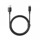 Кабель Baseus Silky Series Fast Charging Type-C 100W (1m) (black) - изображение 3