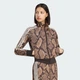 Жіноча олімпійка SATIN SNAKE PRINT FIREBIRD adidas KX1885 (XL) коричневий (4069995940391) - зображення 1