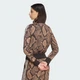 Жіноча олімпійка SATIN SNAKE PRINT FIREBIRD adidas KX1885 (XL) коричневий (4069995940391) - зображення 2