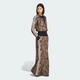 Жіноча олімпійка SATIN SNAKE PRINT FIREBIRD adidas KX1885 (XL) коричневий (4069995940391) - зображення 3