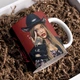 Чашка чорна хамелеон матова мультфільм Rihanna Ріанна 330 мл (РІ00269) - зображення 1