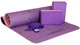 Набір для йоги та фітнесу EasyFit Polarity Set: килимок, два блоки та ремінь (padma) - изображение 1