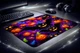 Коврик для мыши Halloween игровой и офисный 22х18 нескользящая резиновая основа, точная поверхность для оптической и лазерной мышки, износостойкая, для работы, игр и учебы (51920) - изображение 2
