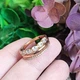 Кольцо Xuping Jewelry размеры:19 медицинское золото позолота 18К 8493 - изображение 4