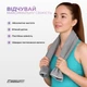 Спортивний рушник EasyFit RoyalWing 90х50 см з мікрофібри + кейс - изображение 6
