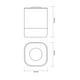 LED світильник акумуляторний TITANUM TLTF-016RW TITANUM (29234-000) - изображение 3