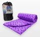 Рушник для йоги EasyFit Yoga Mat Towel з мікрофібри (Фіолетовий) - изображение 3