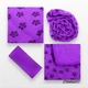 Рушник для йоги EasyFit Yoga Mat Towel з мікрофібри (Фіолетовий) - изображение 4